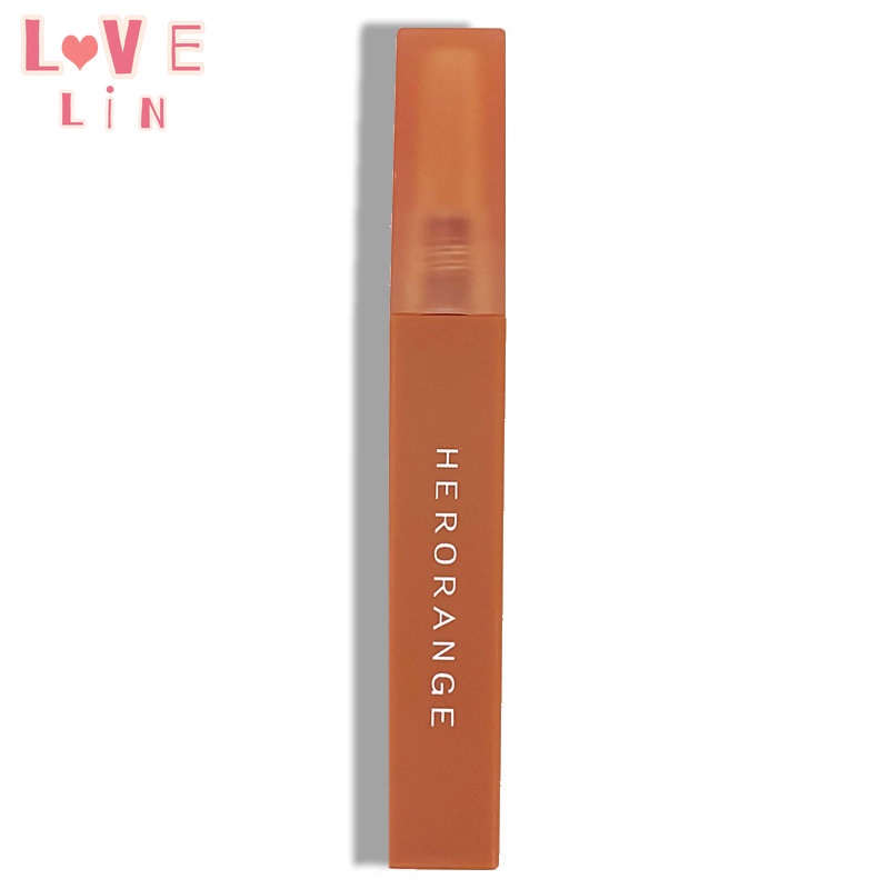 lovelin-herorange-ลิปสติก-ลิปโคลน-เนื้อแมตต์-สีขาว-เครื่องสําอางแต่งหน้า