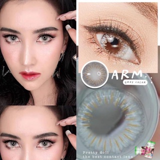 (COD) คอนแทคเลนส์ Contactlens สายฝ รุ่น Arm สายตา+ปกติ Prettydoll 0.00 ถึง - 6.00 เลนส์นิ่มใส่สบายตา แถมตลับ