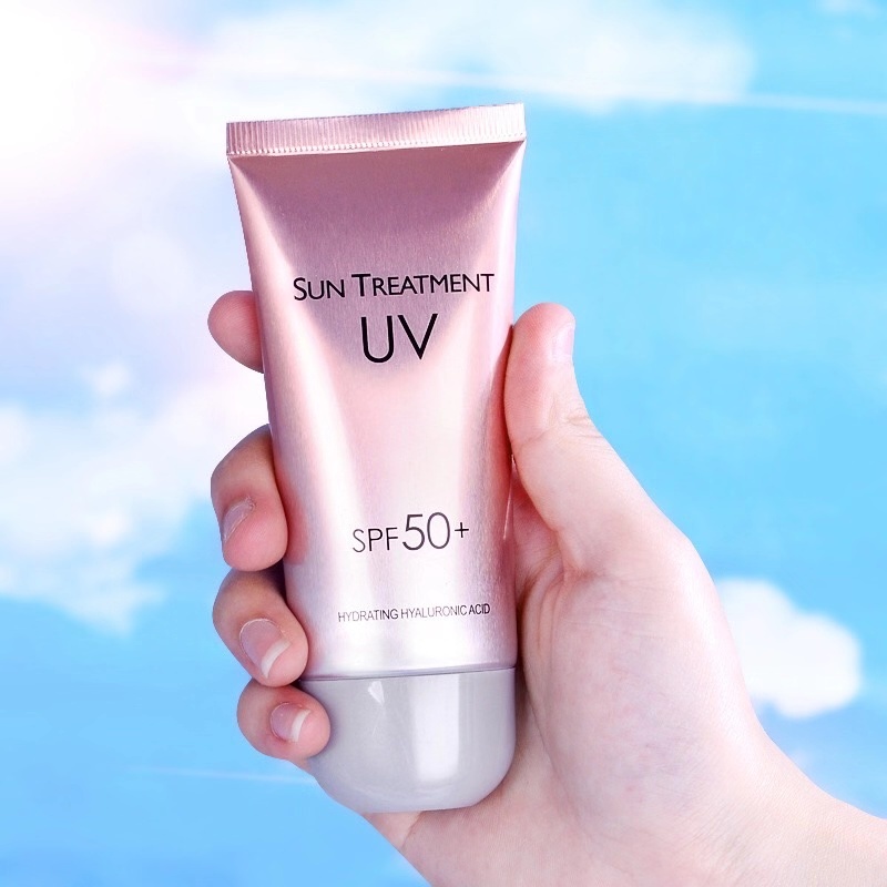 ครีมกันแดดไวท์เทนนิ่ง-ครีมกันแดดนมวัว60g-spf50-pa-ป้องกันรังสียูวี-กันน้ำกันเหงื่อให้ความชุ่มชื้น-9403