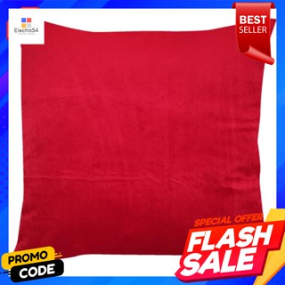 เบสิโค หมอนอิง ผ้าเวลเวท ขนาด 18 x 18 นิ้ว สีแดงBESICO Cushion Velvet Size 18 x 18 inches Red