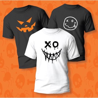 ฮาโลวีน halloween เสื้อยืดสกรีนลายฮาโลวีน พร้อมส่ง