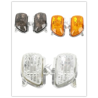 Motorcycle Front Turn Signal Lights Lens Shell For Honda Goldwing GL1800 2001-2017 2016 2015 2014 2013 2012 clear/ smoke