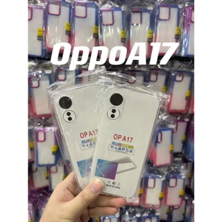 OPPO A17 เคสโทรศัพท์มือถือแบบนิ่ม TPU ใส พร้อมส่ง สําหรับ OPPO A17 กันกระแทก