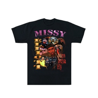 เสื้อยืดน่ารักๆ วินเทจแรงบันดาลใจ Missy เอลเลียตแร็พที