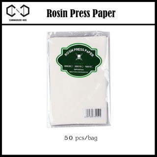 [ส่งไว แพ็ค 50 ชิ้น] กระดาษทำแด้ป สำหรับ เครื่องทำโรซิ่น 50pcs LTQ Rosin Press Paper 100x150mm / 150x200mm / 200x300mm