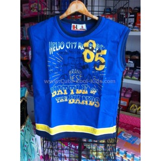 TNB-316 เสื้อแขนกุดเด็กชาย Size-90 (1-2Y)