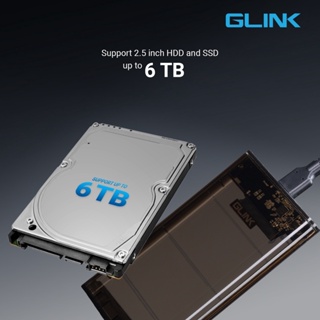 GLINK GHD-020 Type USB External2.5" HDD Enclosure  กล่องใส่ HDD2.5 รุ่นปี2022