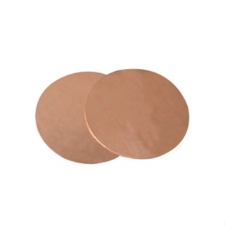 1pcs diameter 50mm-200mm copper circular plate laser cutting cuprum board 1mm thickness