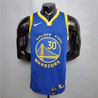 แกงกะหรี่ #30 เสื้อกีฬาบาสเก็ตบอล ทีม NBA Golden State Warriors No.30 Au Version สีฟ้า จํานวน 30 ชิ้น