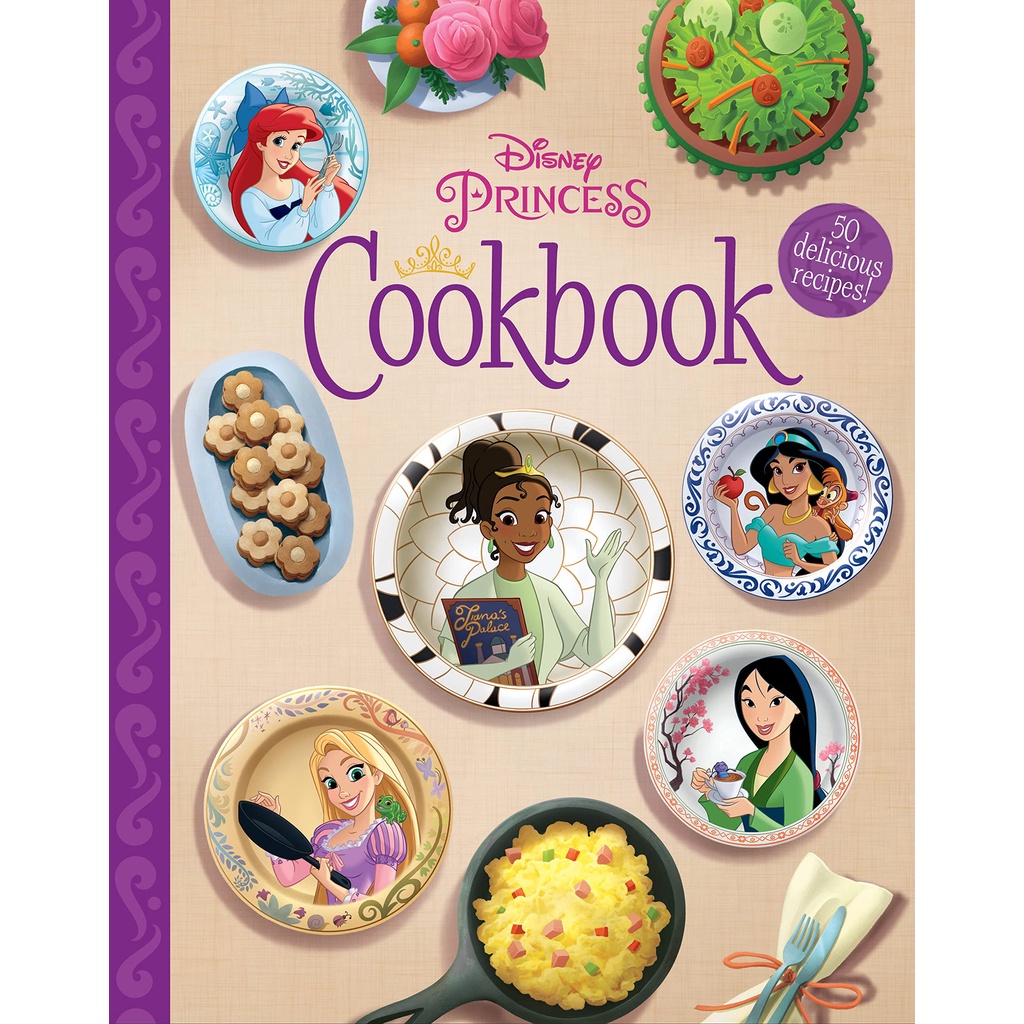 The Disney Princess Cookbook Hardback English Disney Storybook Art Team ...
