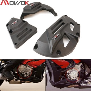 MOW รถจักรยานยนต์ฝาครอบเครื่องยนต์สำหรับ BMW S1000XR S1000RR S1000R HP4 S1000 R/Rr/Xr 2012-2020 2019 2018 2017