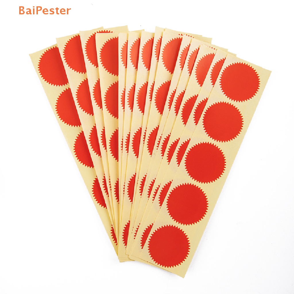 baipester-100pcs-45mm-stickers-notes-scrapbooking-gift-package-sealing-diy-pack-embosser