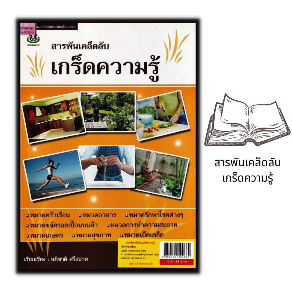 หนังสือ-สารพันเคล็ดลับเกร็ดความรู้-ความรู้ทั่วไป