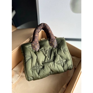 กระเป๋า LOUIS VUITTON PILLOW SPEEDY BAG fashion from econy regenerated nylon  ———-✅✅✅ - limited มา rare ที่สุด