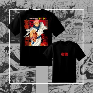 เสื้อยืดวินเทจ - ★ ◎✙☄2022. [] SUKUNA [] เสื้ออะนิเมะ JUJUTSU KAISEN เสื้อยืดลําลองเสื้อยืดลําลอง K