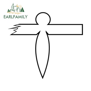 Earlfamily สติกเกอร์ไวนิล กันน้ํา ลายอนิเมะ Spirited Away JDM VAN ขนาด 13 ซม. x 11.6 ซม. สําหรับตกแต่ง