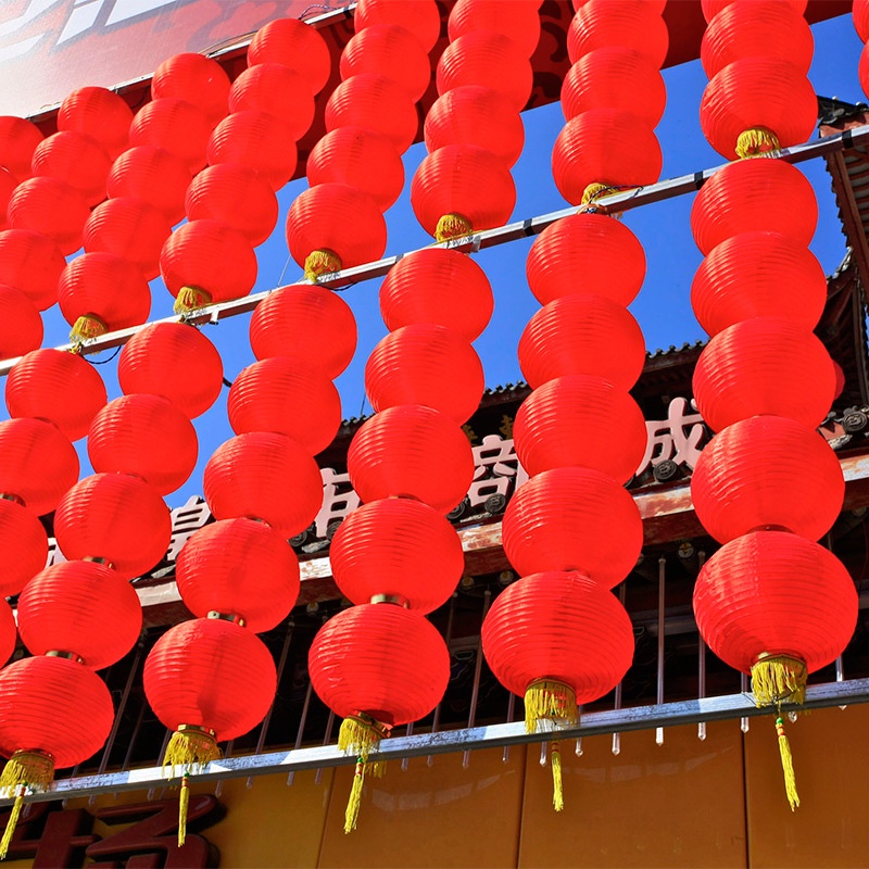 cny-จี้โคมไฟ-รูปลูกบอล-ประดับพู่-สีแดง-สําหรับแขวนตกแต่ง-diy