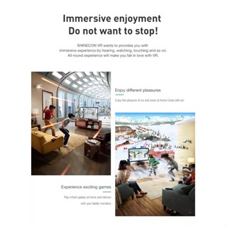2022รุ่นอัพเกรดล่าสุด ! แว่น vr 3D หูฟังครอบหัวแบบออลอินวัน iPhone Android เกมสมาร์ทโฟน ดูหนัง ดื่มด่ำ