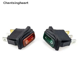 <Chantsingheart> สวิตช์โยกสลับ เปิด ปิด LED 3 Pin กันน้ํา สําหรับรถยนต์ เรือ รถยนต์ ลดราคา
