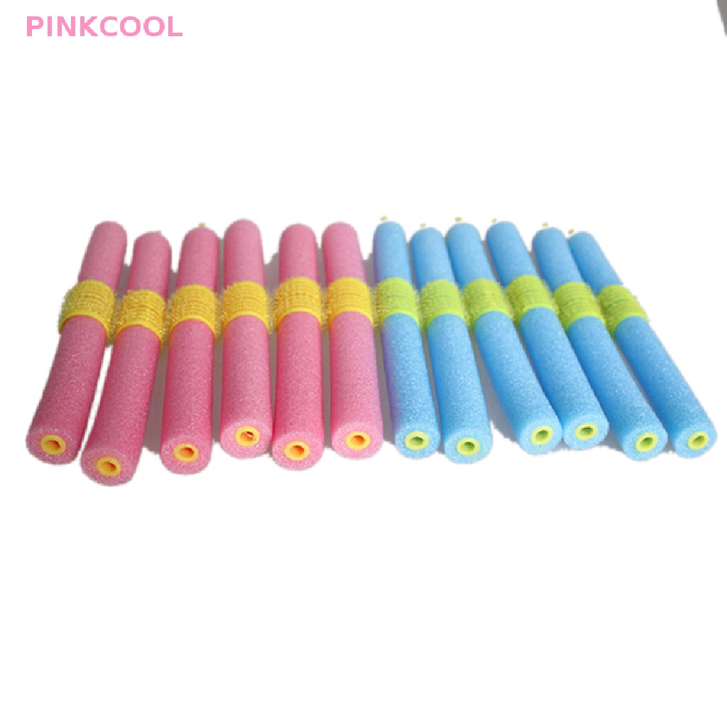 pinkcool-12-ชิ้น-โฟมนุ่ม-บิด-งอ-ม้วนผม-ม้วนผม-แถบยึด-ขายดี