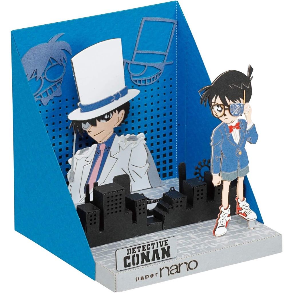 Direct from Japan Kawada Paper Nano Detective Conan Conan and Kid ...