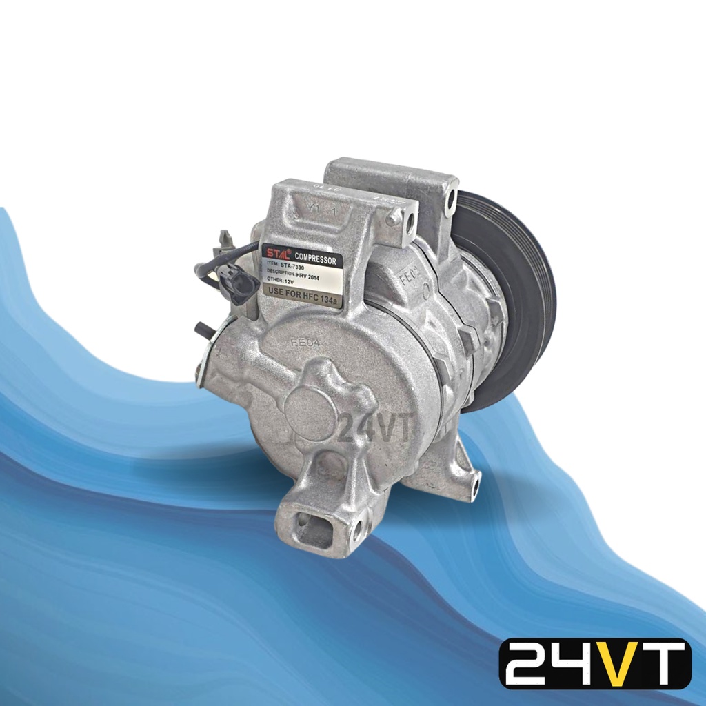 คอมแอร์-ฮอนด้า-เอชอาร์วี-honda-hrv-hr-v-compressor-คอมใหม่-คอมเพรสเซอร์-แอร์รถยนต์