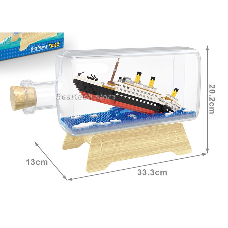 เรือไททานิค-บล็อกตัวต่อเรือไททานิค-เรือสําราญในขวด-เรืออิฐ-สําหรับเด็กผู้ชาย-และเด็กผู้หญิง-1040-ชิ้น