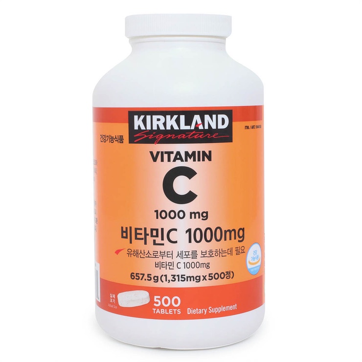 kirkland-signature-vitamin-c-w-rose-hips-500-เม็ด