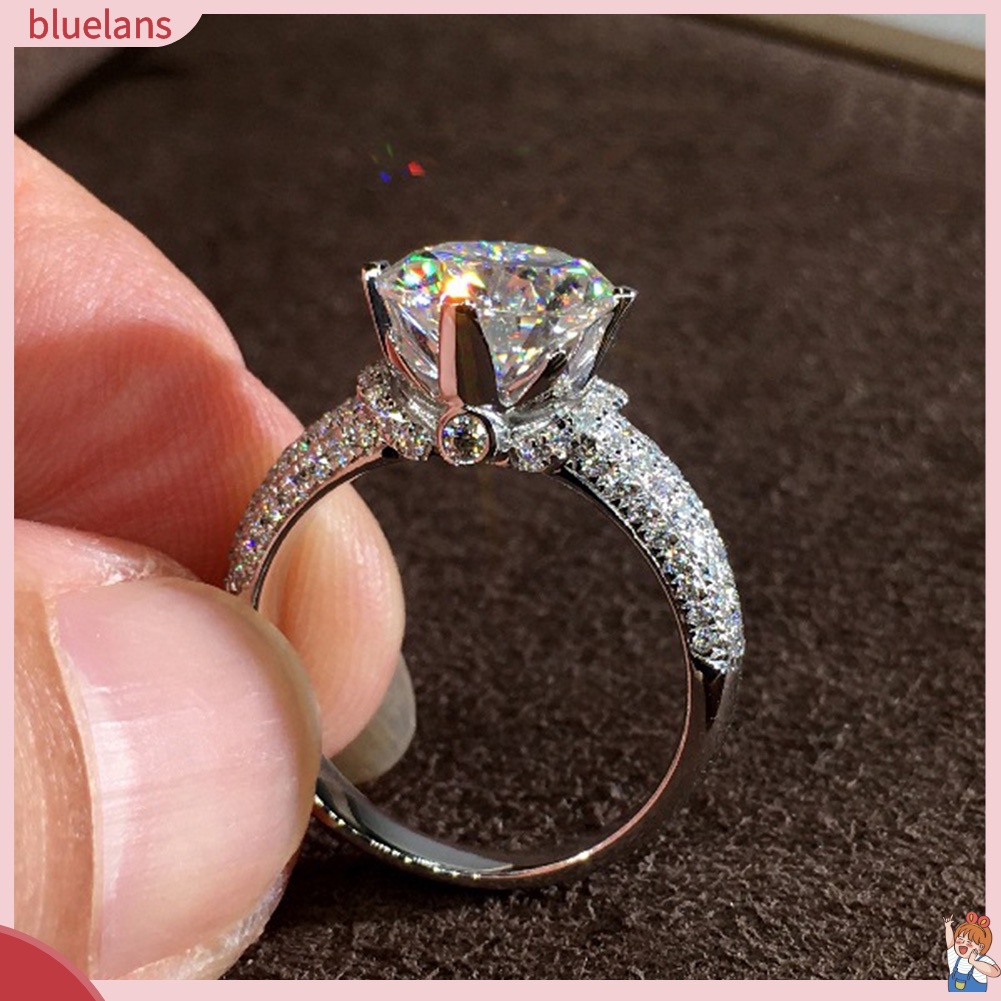 bluelans-2-แหวนหมั้นแต่งงาน-cubic-zirconia