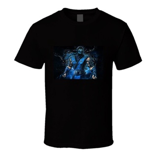 เสื้อยืด พิมพ์ลาย Mortal Kombat Subzero Wo NAahnl15CPflgp24 สไตล์คลาสสิก ไม่ซ้ําใคร สําหรับผู้ชายS-5XL