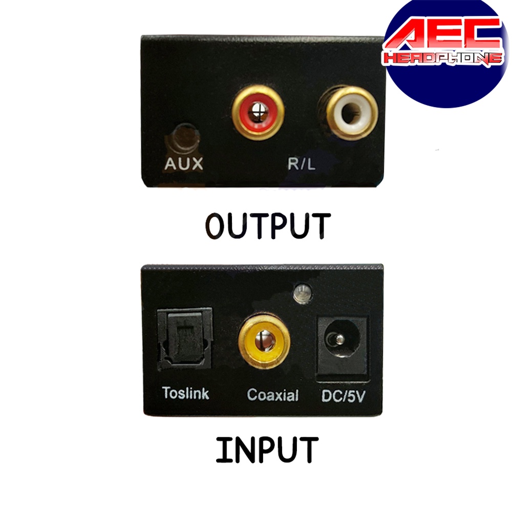 ตัวแปลงสัญญาณ-optical-coaxial-เป็น-rca-digital-coaxial-to-rca-3-5-มม-audio-converter