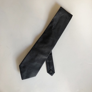 Necktie เนคไท Marks & Spencer สีดำ มือสอง สภาพดี