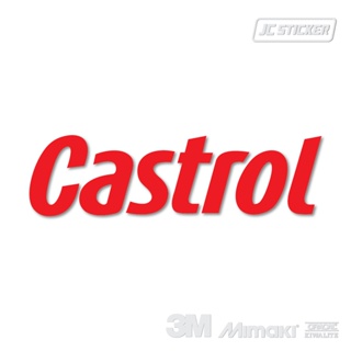 สติ๊กเกอร์ Castrol งานตัดธรรมดา