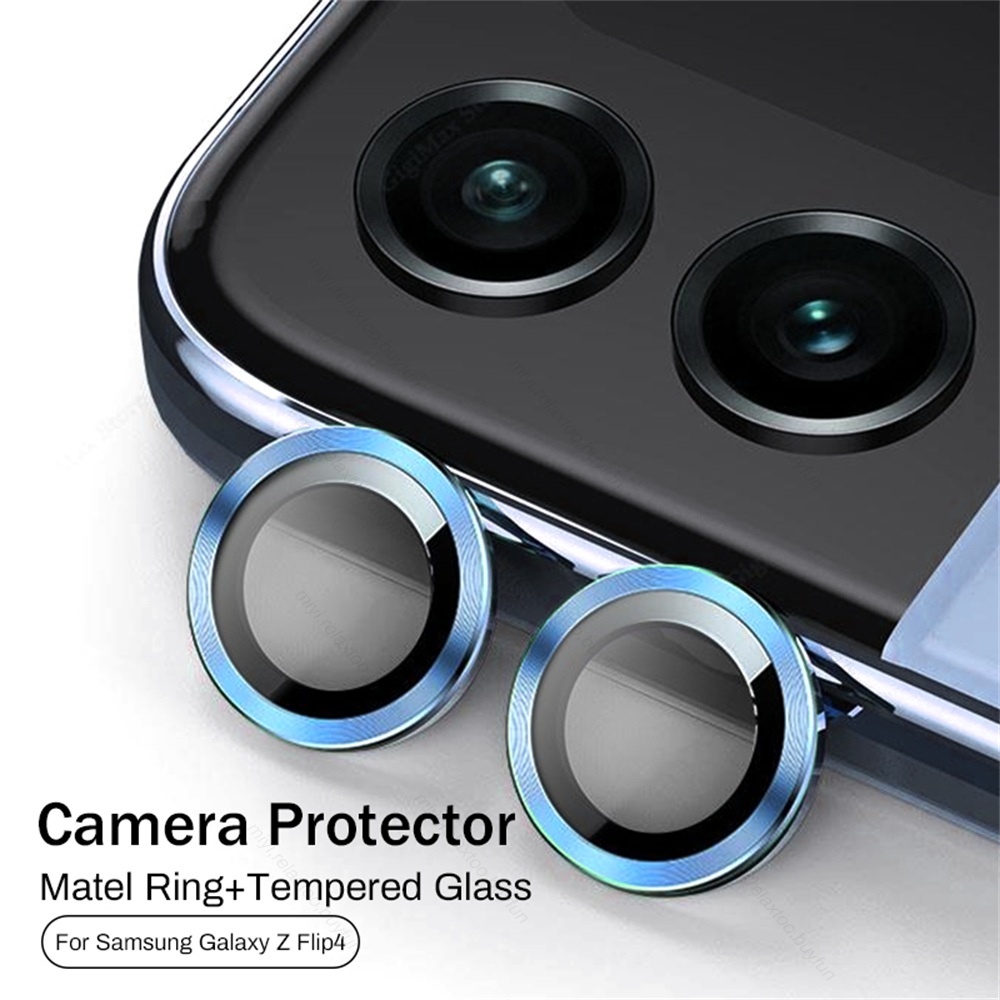 Camera Lens Glass Ring for Samsung Galaxy Z Flip 4 5G Alloy Eagle Eye