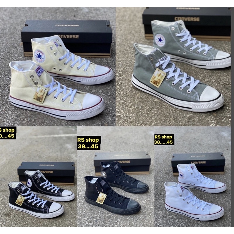 รองเท้าผ้าใบconverse-ออลสตาร์แบบหุ้มข้อมี36-45