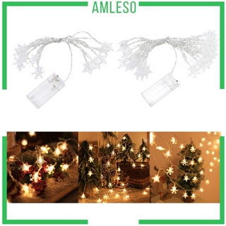 [Amleso] สายไฟ แบบใส สําหรับตกแต่งบ้าน ต้นคริสต์มาส