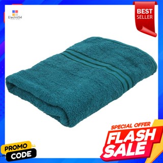 เบสิโค ผ้าขนหนูสีพื้น สีเขียวเข้ม ขนาด 29 x 60 นิ้วBESICO Solid Color Towel Dark Green Size 29 x 60 inches