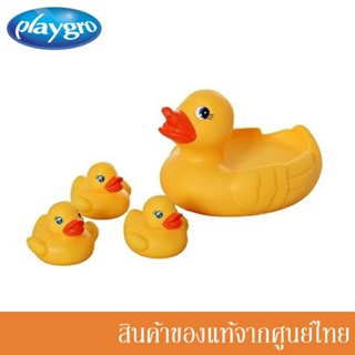Playgro bath duckie family ชุดของเล่นอาบน้ำ ครอบครัวเป็ด (รวม 4 ตัว) //PG-87479