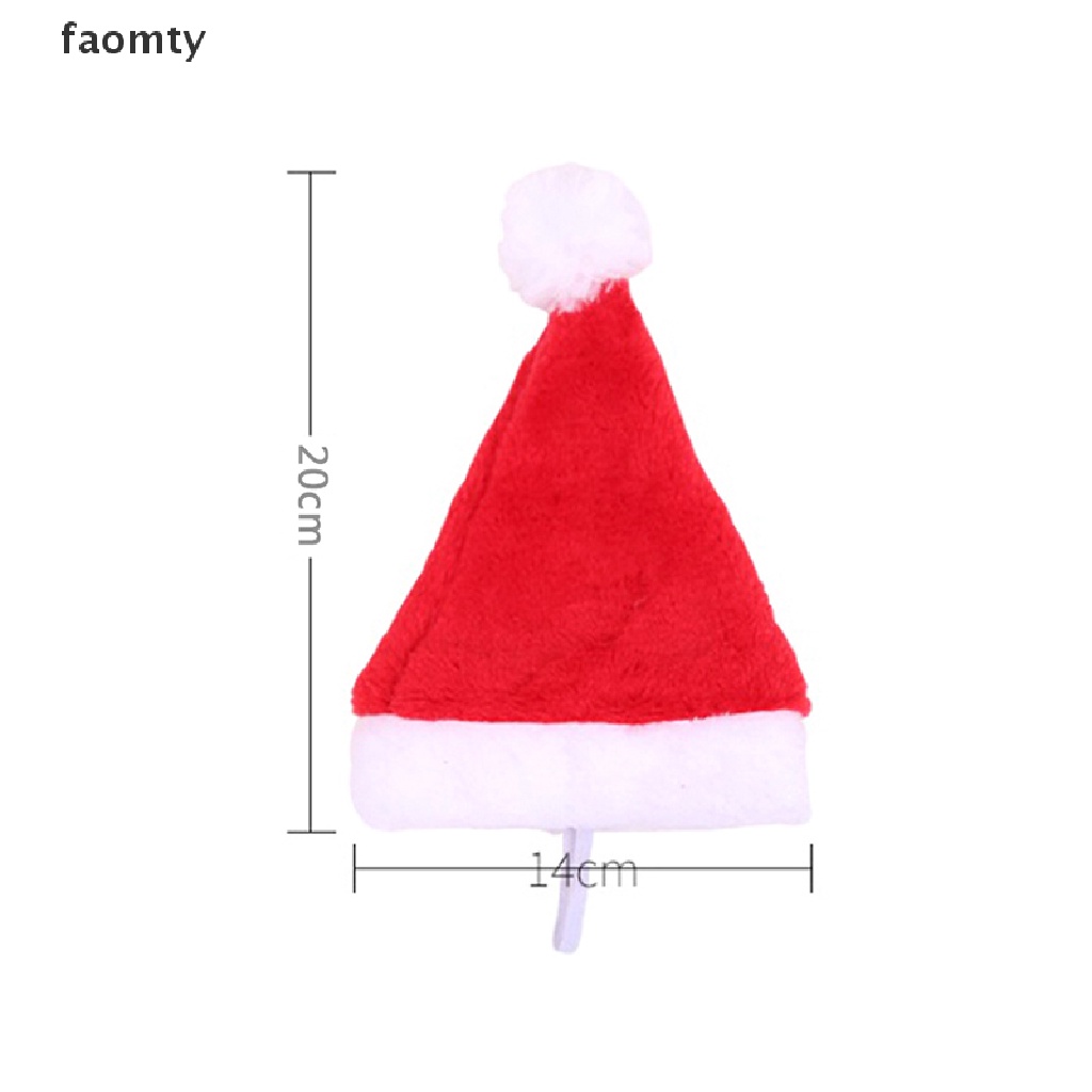 faomty-หมวกซานต้าคลอส-ขนาดเล็ก-สําหรับสัตว์เลี้ยง-สุนัข-แมว-คริสต์มาส