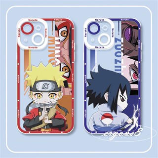 เคสโทรศัพท์มือถือ ลายการ์ตูนนารูโตะ Uzumaki Sasuke Uchiha สําหรับ Samsung M23 M52A13 A23 A53 A33 A73 A03s A03 A02 A72 A52 A32 A22 A12 A70 A50s A30s A21s A71 A51 A31 A11 M11