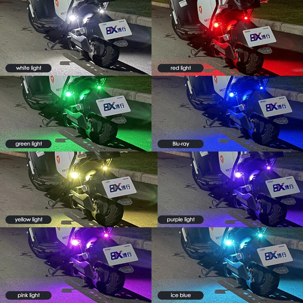 พร้อมส่ง-ไฟสัญญาณเตือน-led-8-สี-กันชน-7-เมตร-คุณภาพสูง-สําหรับตกแต่งรถยนต์-รถจักรยานยนต์-โดรนบังคับ