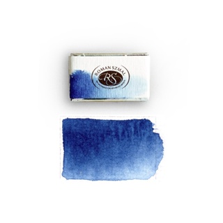 FOLIO ART : Roman Szmal Single เบอร์ 337 Indanthrone Blue  สีน้ำสีสดใส เกรดศิลปิน สีก้อนเม็ดสีละเอียด 899083337