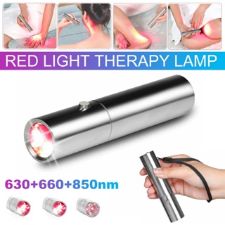 Portable Red Light Therapy LED Therapy Pen 2000mAh 850nm Infrared 660nm Soft Scar Wrinkle Removal Treatment Acne Laser Pen