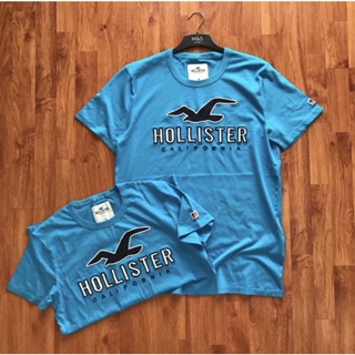 ⏸HOLLISTER CALIFORNIA PRINT T-SHIRT เสื้อยืดคอกลมแขนสั้นแบรนด์