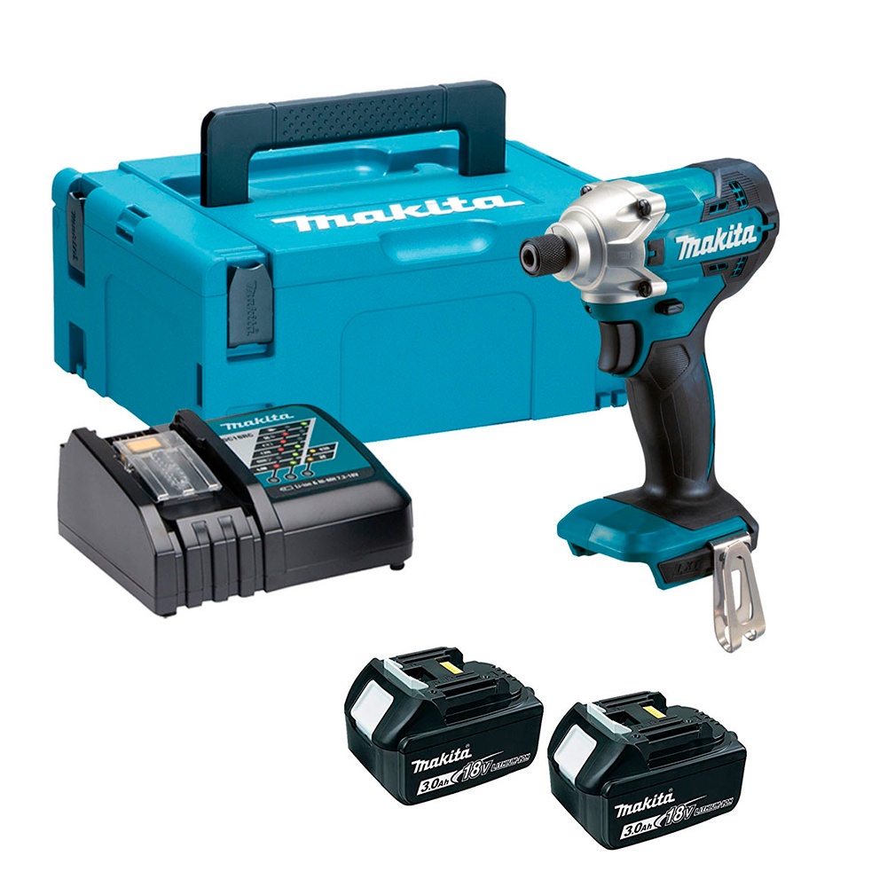 makita-ชุดสว่านไขควงไร้สาย-18v-พร้อมอุปกรณ์-101ชิ้น-รุ่น-dtd156sf1j-แบตเตอรี่-ขนา่ด-3-0ah-1ก้อน