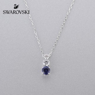 Swarovski Swarovski [ใหม่] สร้อยคอโซ่ ประดับพลอยเทียม ไหปลาร้า ของขวัญวันเกิด x413