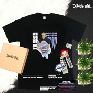 เสื้อยีด KHH H1GHR คิมฮาออนทีออฟโดย JakseoulStreetwear ผู้ชายเสื้อยืดผู้หญิง