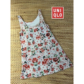 UNIQLO x Cotton มีบราด้านใน เสื้อกล้าม ผ้านุ่ม ใหม่ • อก  32-34 ยาว 30 size L • ตำหนิ :-