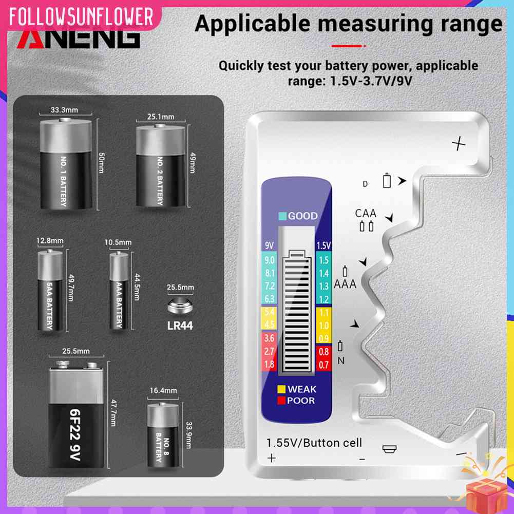 ติดตามดอกทานตะวัน-เครื่องทดสอบความจุแบตเตอรี่ดิจิทัล-หน้าจอ-lcd-ak