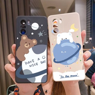 เคสโทรศัพท์มือถือแบบนิ่ม ลายการ์ตูนหมี สําหรับ Samsung Galaxy A13 A53 A33 A32 A52 A72 A23 A73 A32 A11 A12 A22 A51 A31 A71 4G 5G B389